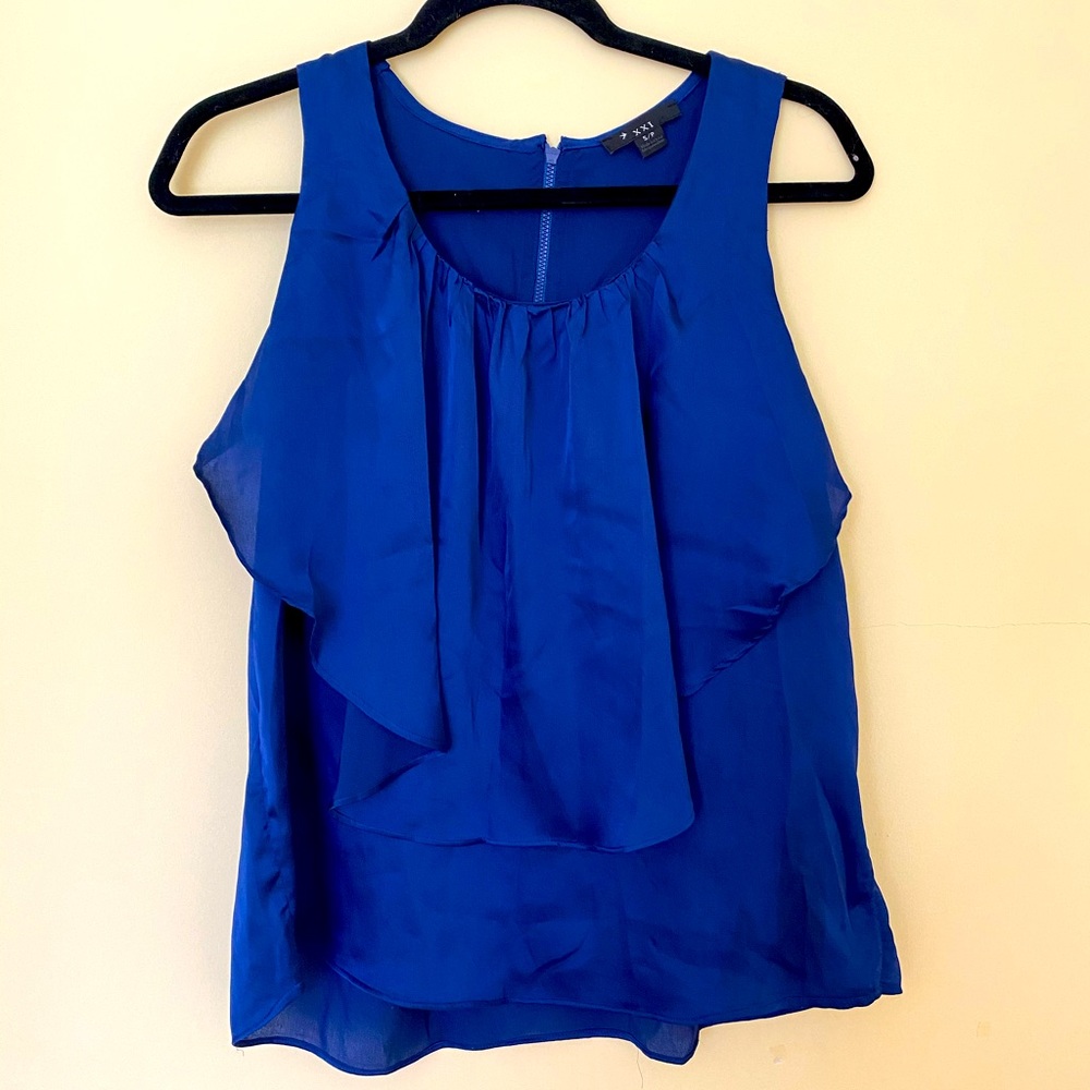 5 for $50 SALE‼️ Forever 21 small blue top
